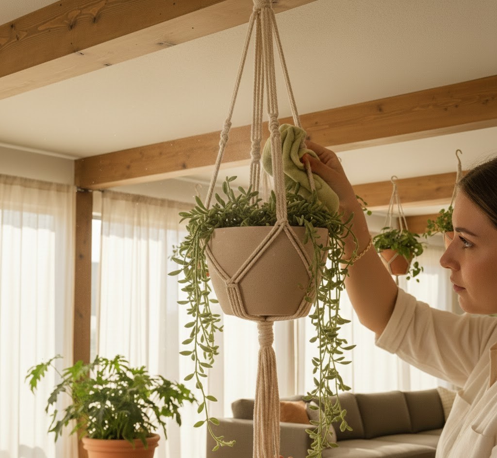 Cleaning and maintaining planters