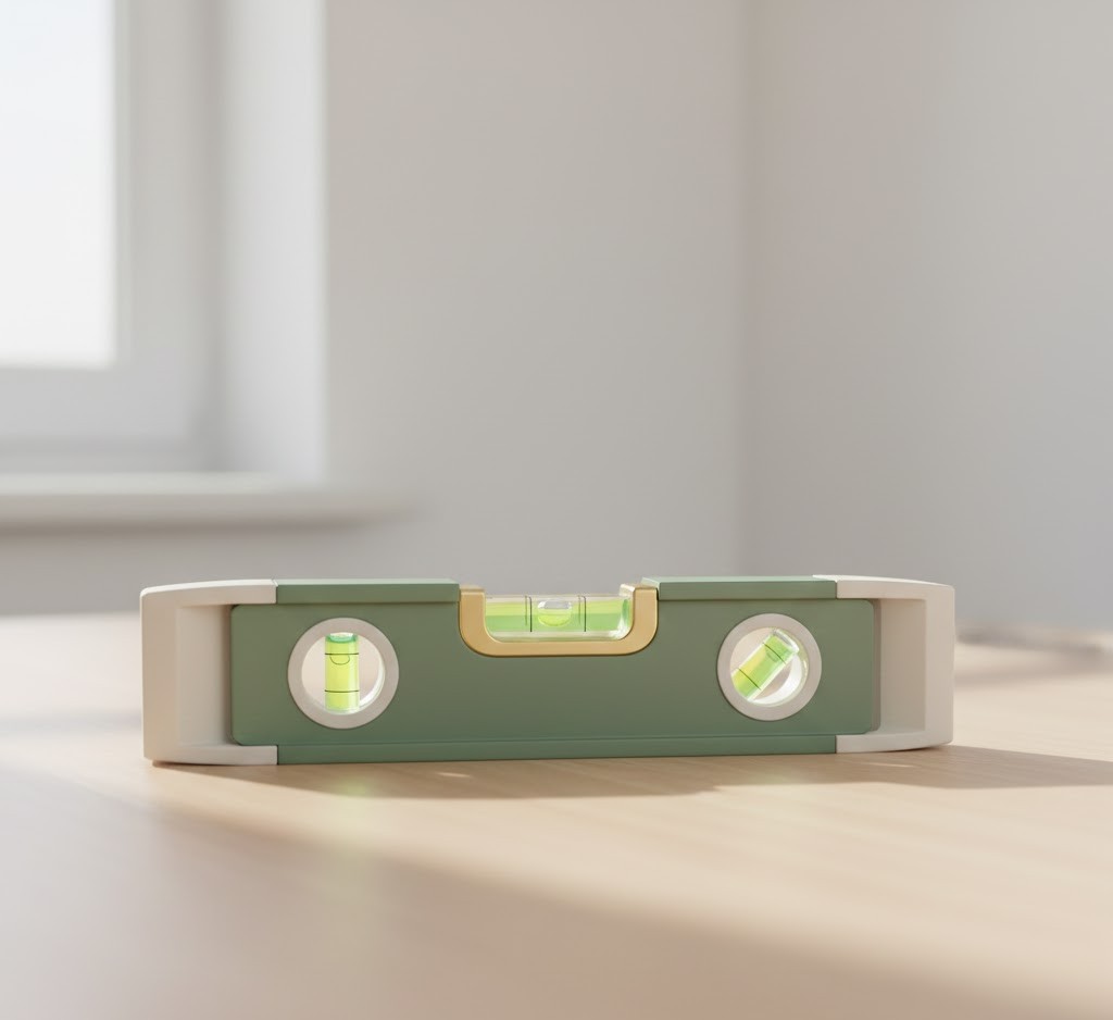 Spirit level for alignment